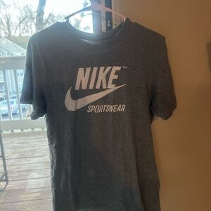 Nike Men's Charcoal Sportswear Tee